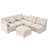 Pacheco Camel Upholstered Sleeper Sectional Chaise Sofa-1591214329