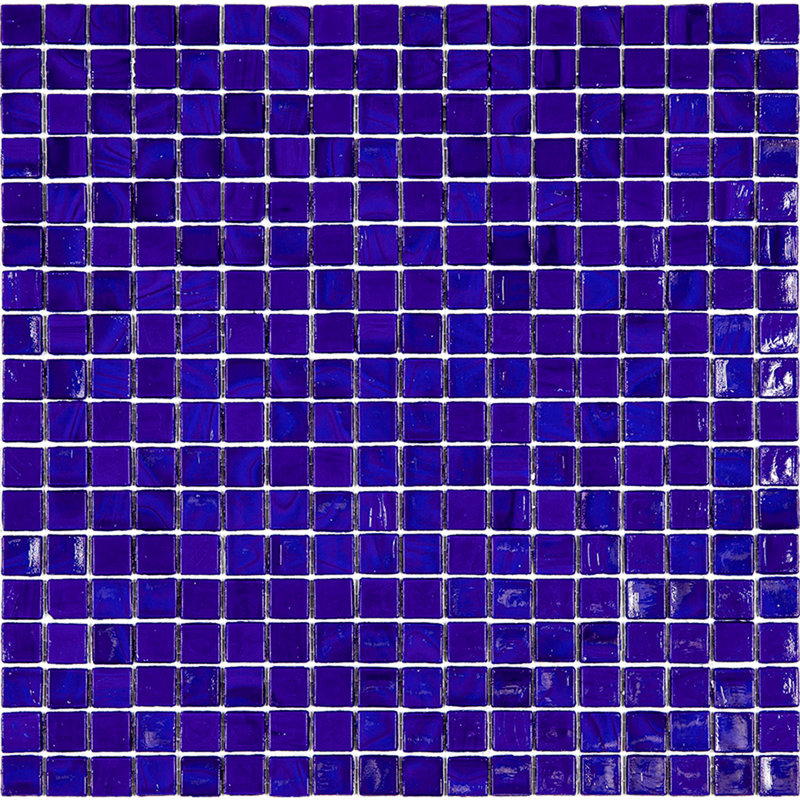 Skosh 0.6" x 0.6" Glass Grid Mosaic Wall & Floor Tile
