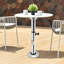 Piédestal de table réglable