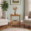 Solid Wood Side Table Set