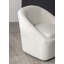 Fauteuil demi-tonneau pivotant en velours Arrun-947321871-980437800