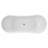 Philo 71 Inch Acrylic Double Slipper Freestanding Tub-124368385-124368382