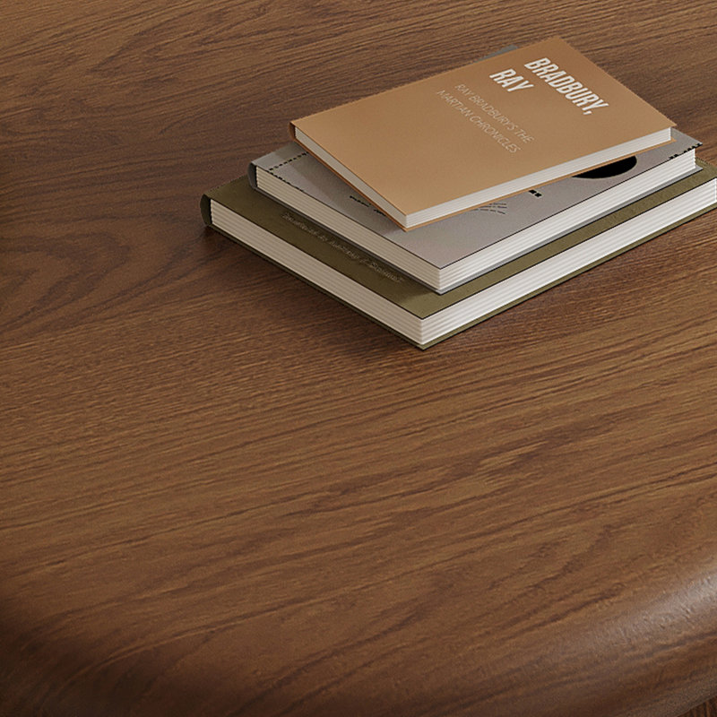Mid-Fentury 48" Solid Wood Coffee Table for Livingroom,Cloud Design, Four Legs Free Form