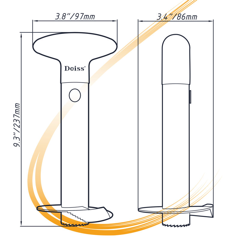 DEISS Stainless Steel Slicer
