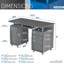 Bureau d'ordinateur avec rangement Techni Mobile-123266673