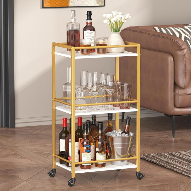 Metal Bar Cart