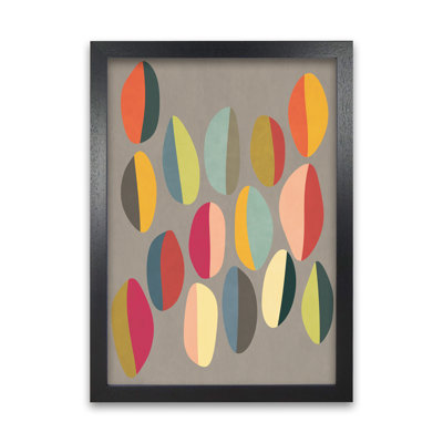 Mid Century Half Pebbles Original - Print