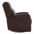 Louisa Genuine Leather Swivel Glider Power Recliner-101370428