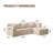 Vedetta Upholstered 86.6'' Sofa