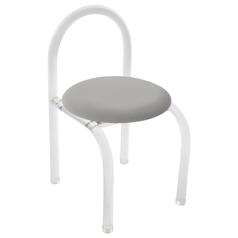 Modern Minimalist Acrylic Chair, Makeup Chair, Acrylic Clear Desk Chair