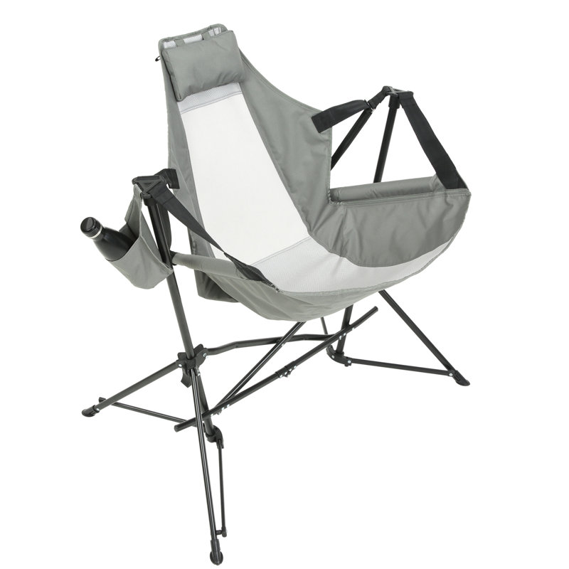 Steel Folding Chair, Gray