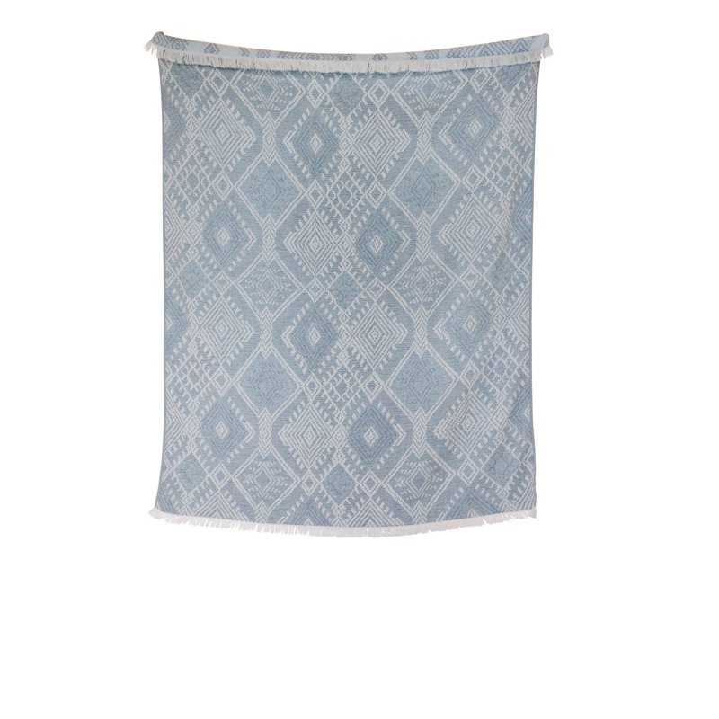 Tanvi - Woven Throw, Indigo