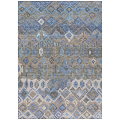 Machine Washable Indoor/Outdoor Matteson ACN2304 Casual Rug