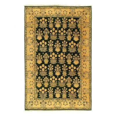 Oriental Area Rug in Green
