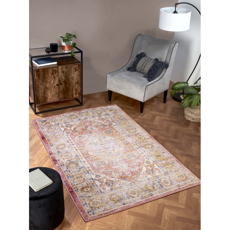 Morales Abstract Area Rug, Rectangle 66 x 100cm