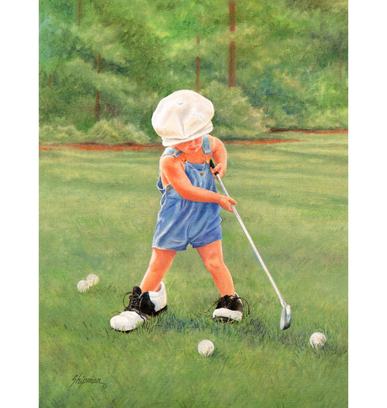 Daddy's Caddie, 24" H x 18" W