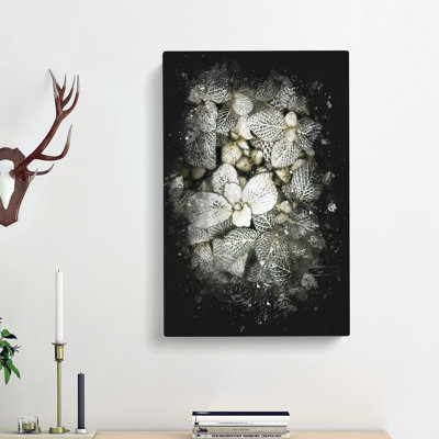 Plant Leaves Abstract - Wrapped Canvas