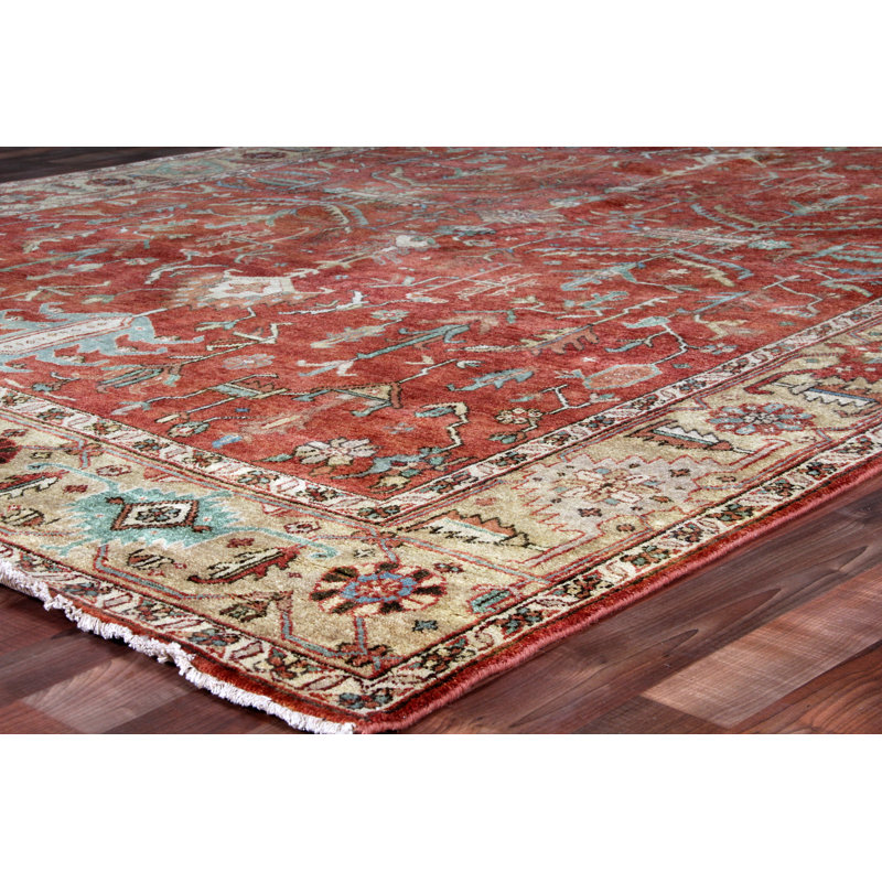 Serapi Hand Woven Wool Oriental Area Rug, Rectangle 9' x 12'