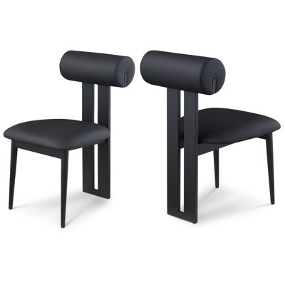 Chaise de salle à manger rembourrée Dario