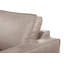 3 Seater Fabric and Leather Corner Sofa-1987631412-1987631418