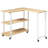 Ercan L-Shaped Metal Base Writing Desk-983651946