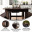 Dejon Rectangular Rustic Solid Pine Folding Dining Table by Flash Furniture-87785207-87784577