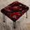 Opulent Majesty Deep Purple - Damask Rectangle Ottoman