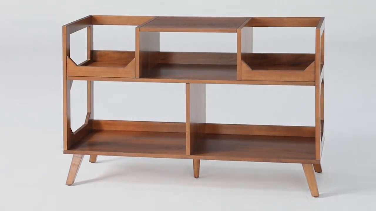George Oliver Zayne Medium Record Storage Stand & Reviews | Wayfair