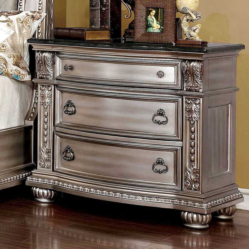 Commode anglaise 3 tiroirs Caspian