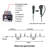 200 LED 66 FT C6 Christmas String Lights-1699907323