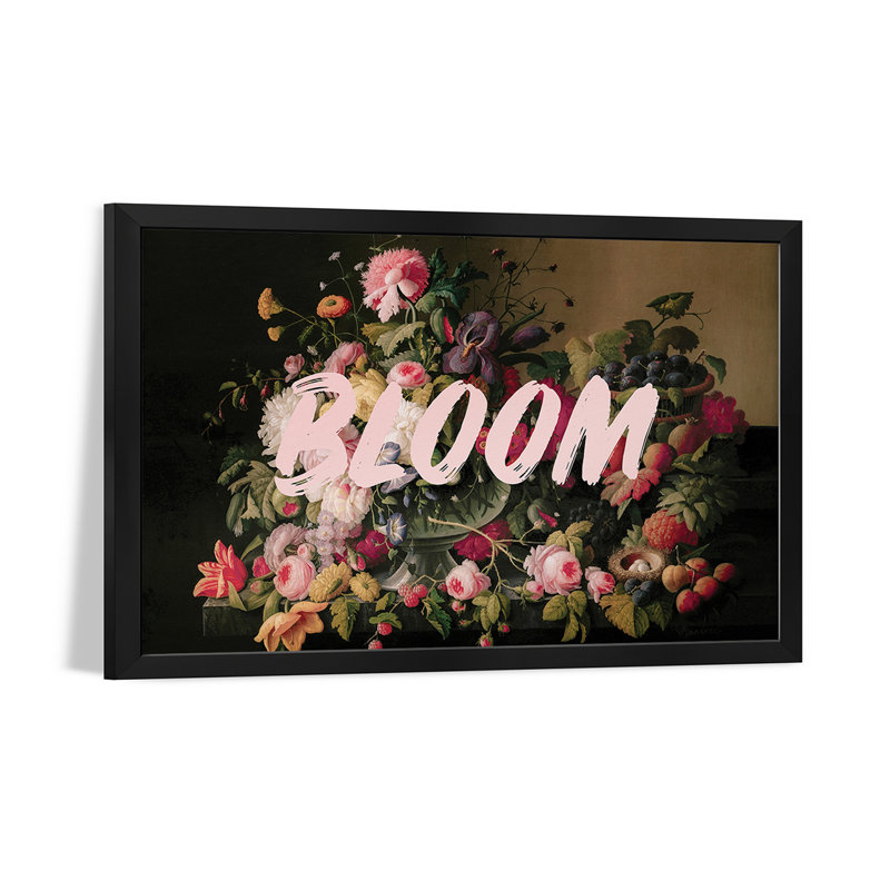 Bloom Premium Framed Posters, 24" H x 32" W