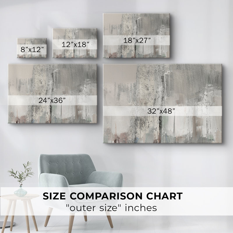 Rivage scintillant - Cavas enveloppés de galerie, 40 x 60