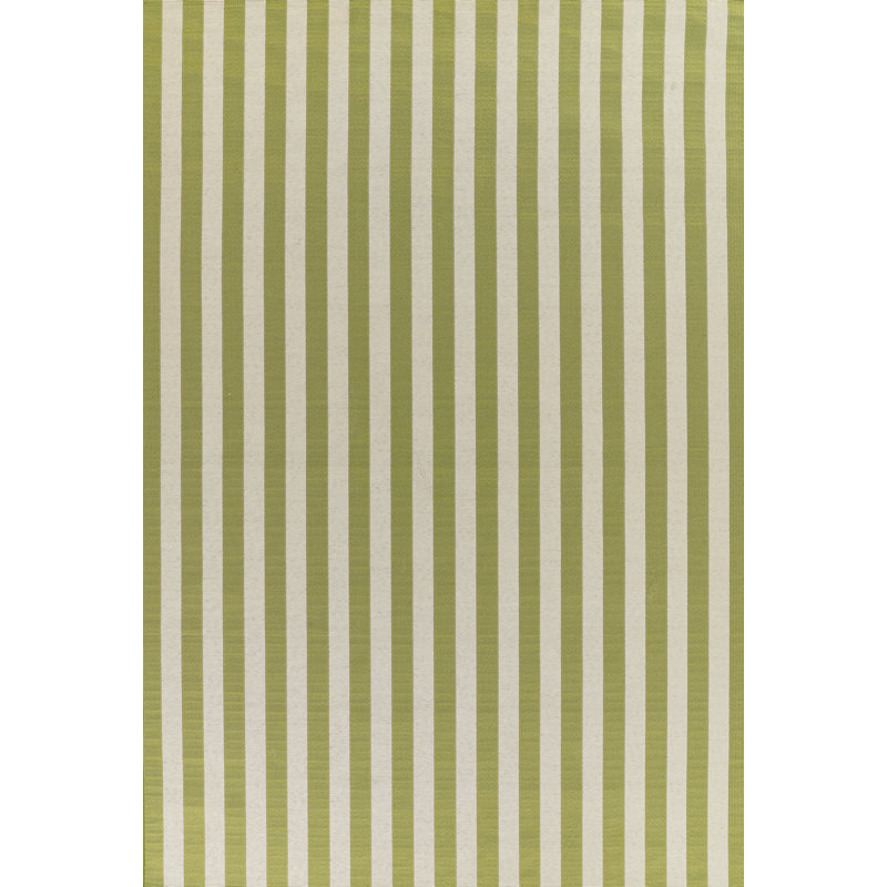 Tapis d'intérieur rayé vert Novogratz par Momeni Icon 3 pi 7 po x 5 pi 7 po, 3 pi 7 po x 5 pi 7 po