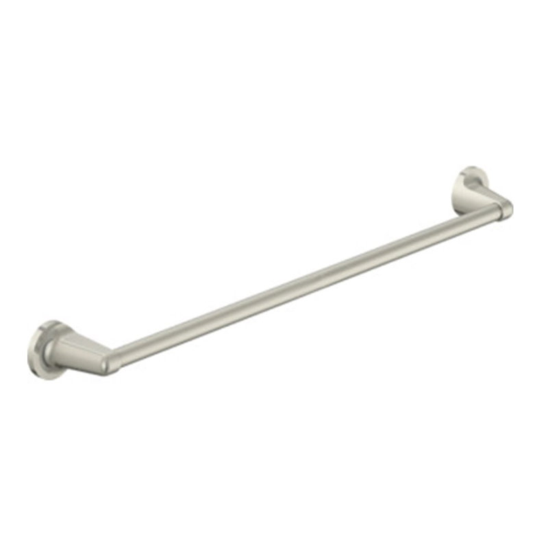 Alta Bay 4-Piece Bathroom Hardware Accessory Kit in Polished Chrome, Brushed Nickel