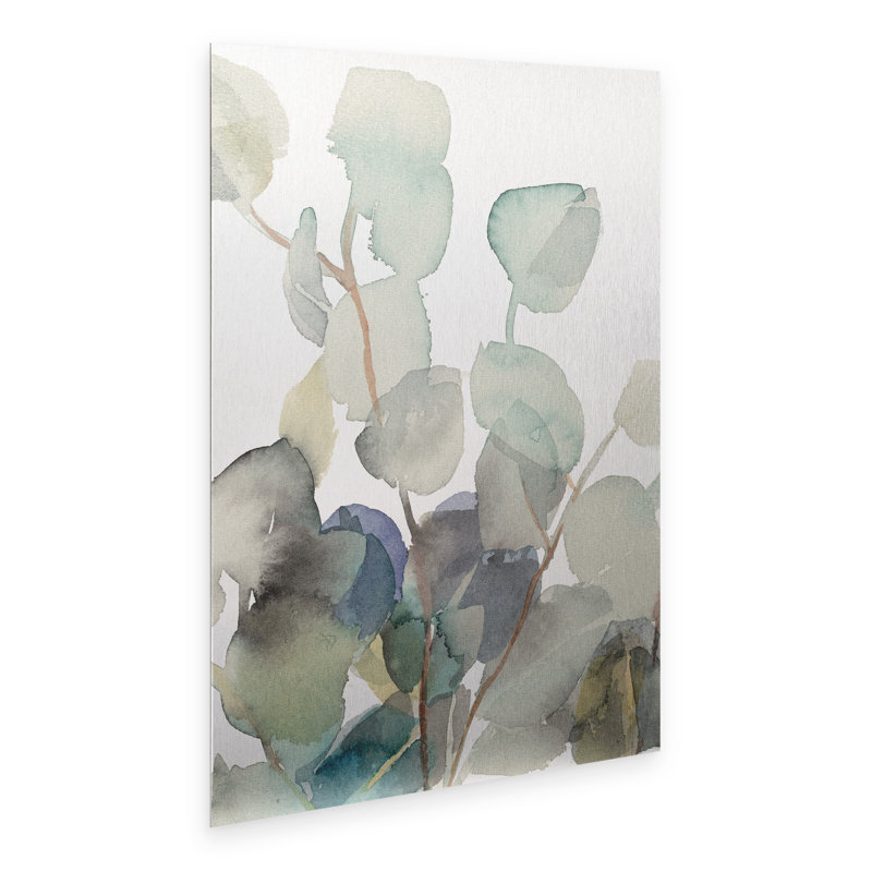 Danhui Nai «Eucalyptus III White Crop», art en aluminium brossé flottant