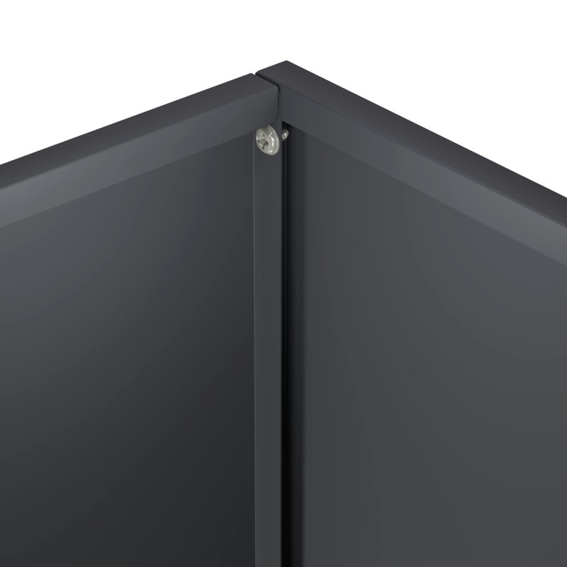 Planter Box, 50cm H x 20cm W x 20cm D, Anthracite