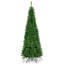 Arbre de Noël artificiel en PVC 7,5 pi avec lumières DEL, vert 7,5 pi
