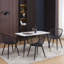 46cm H Armchair in Black