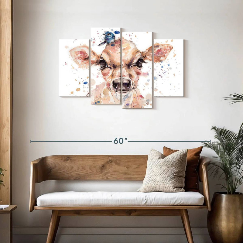 Brampt Little Calf, 27" H x 43" W