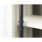 Three 8' Tall Bookcase Wall With Fireplace and Ladder, Storage Organizer, Display Shelf for Office