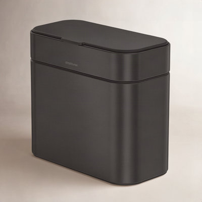 simplehuman 4 Liter / 1.06 Gallon Compost Caddy, Detachable and Countertop Bin Trash Can