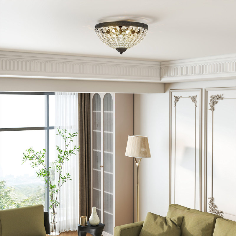 Flush Mount, Black