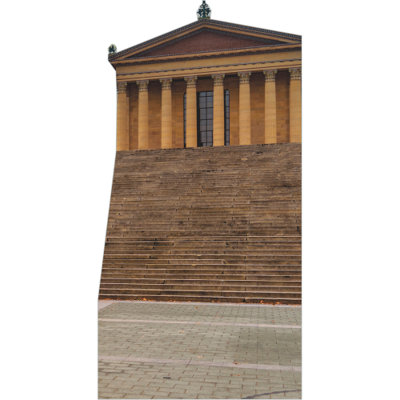 H13682 Philadelphia Museum Art Rocky Steps