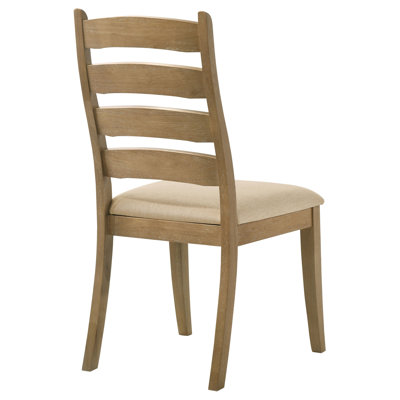 Danvers Wood Dining Side Chair Brown Oak (Set Of 2)