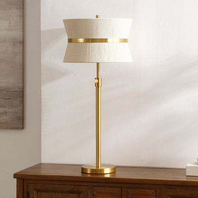 Lampe de table réglable en fer Carlymay