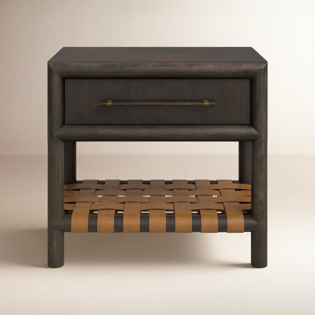 Colleen 1 - Drawer Nightstand, Basalt Gray