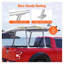 Support robuste pour lit de camion en aluminium - Support pour échelle réglable d'une capacité de 800 lb avec pinces en C sans perçage pour kayak, planche de surf et cargaison