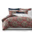Ensemble d'édredon rouge / bleu Tangier-62296383