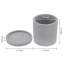2 Piece Indoor Concrete Flower Pot Planters