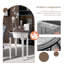 Table de bout en verre Roddey